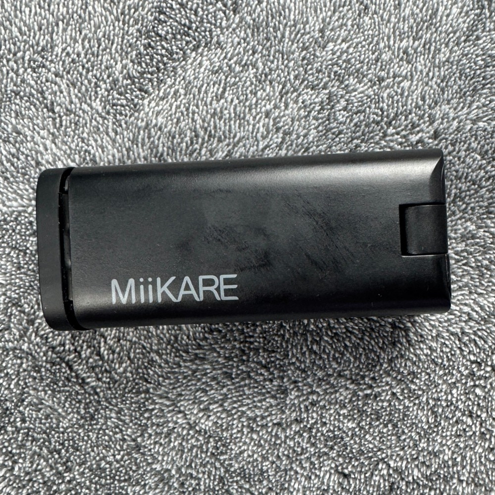 MiiKARE Airplane Travel Phone Holder Mount Foldable 360 Rotation Universal Black